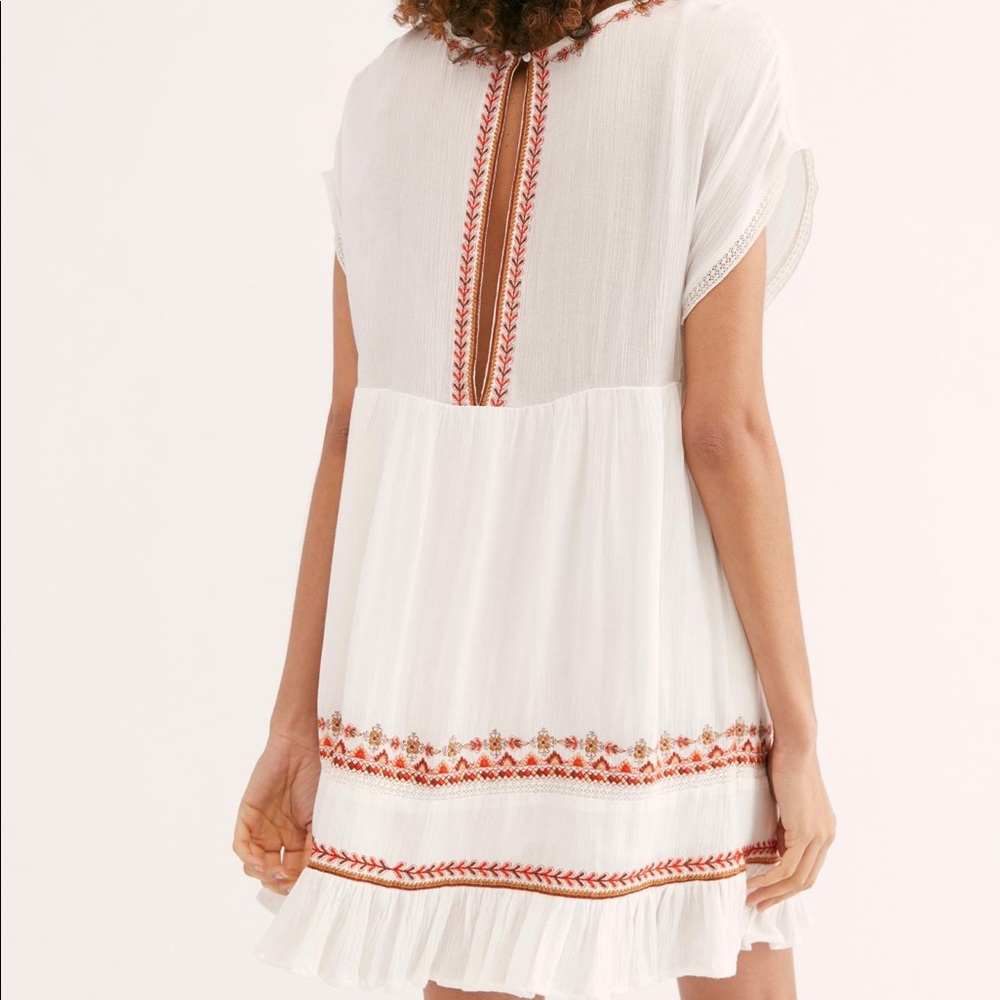 Free People sunrise wanderer mini dress